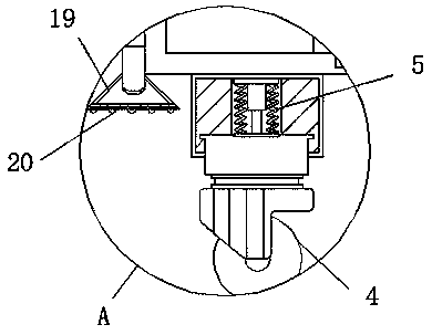 Fertilizer applying device allowing fertilizer to be mixed and convenient to move