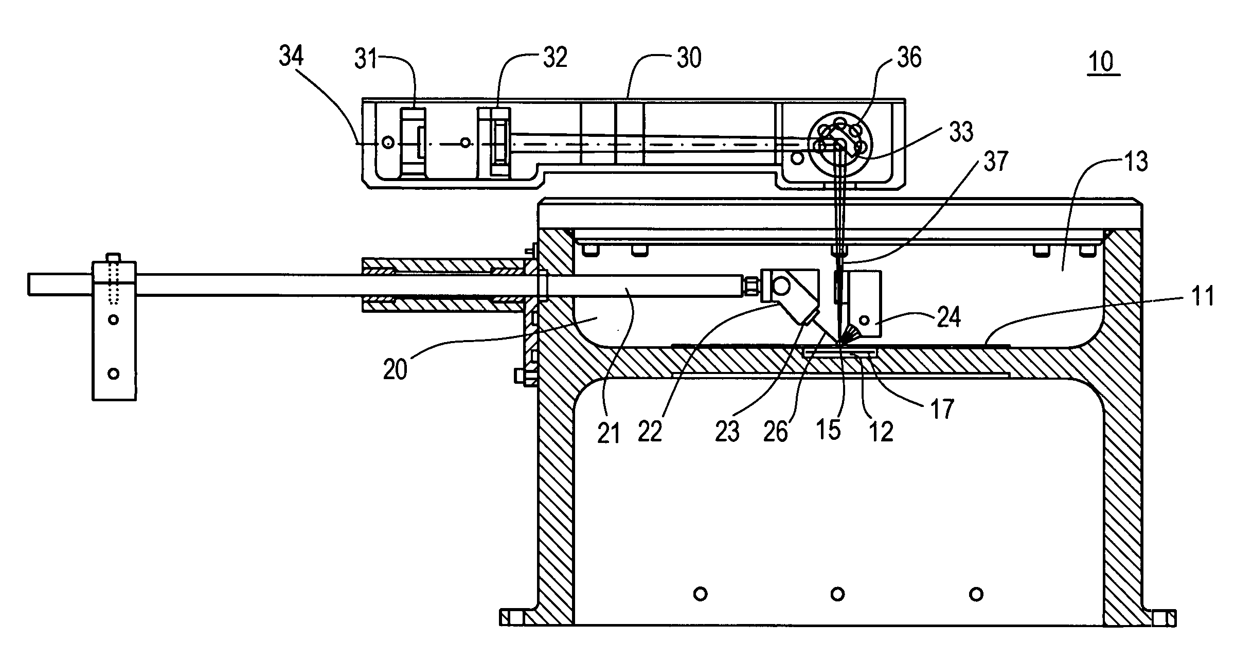 Scanning plasma reactor