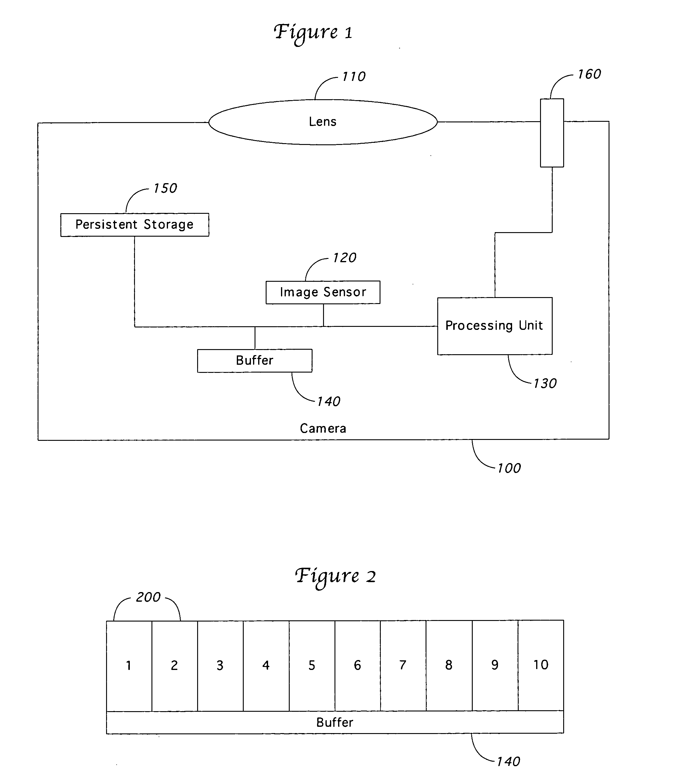 Digital camera with continual image acquisition