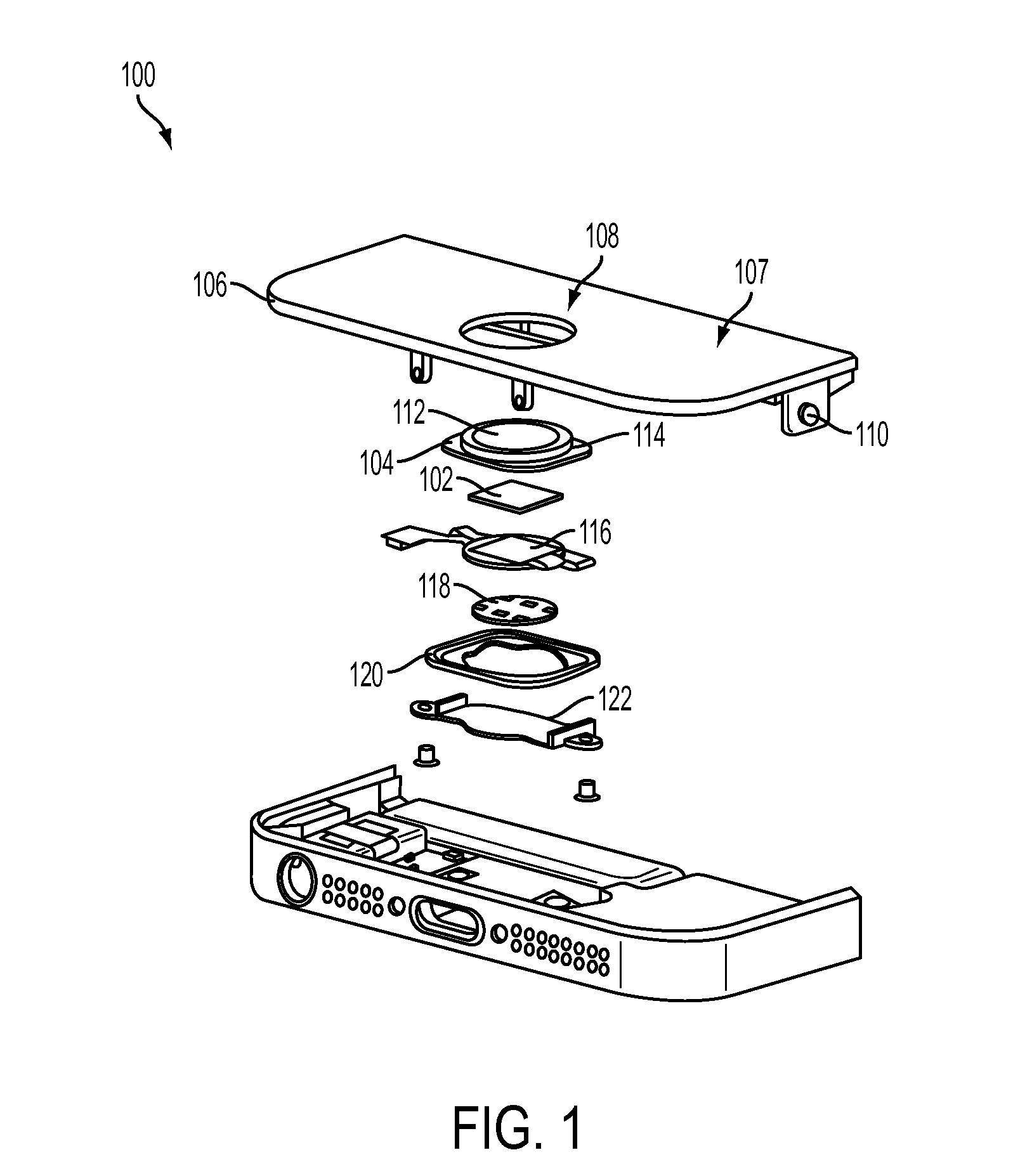 Biometric Sensor Stack Structure