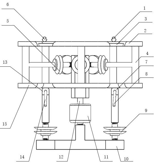 A circular rotating "receiving-returning" system suitable for rail transit