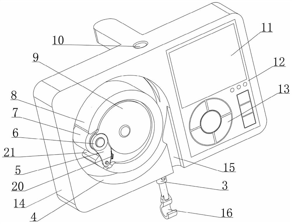 Medical automatic drainage device