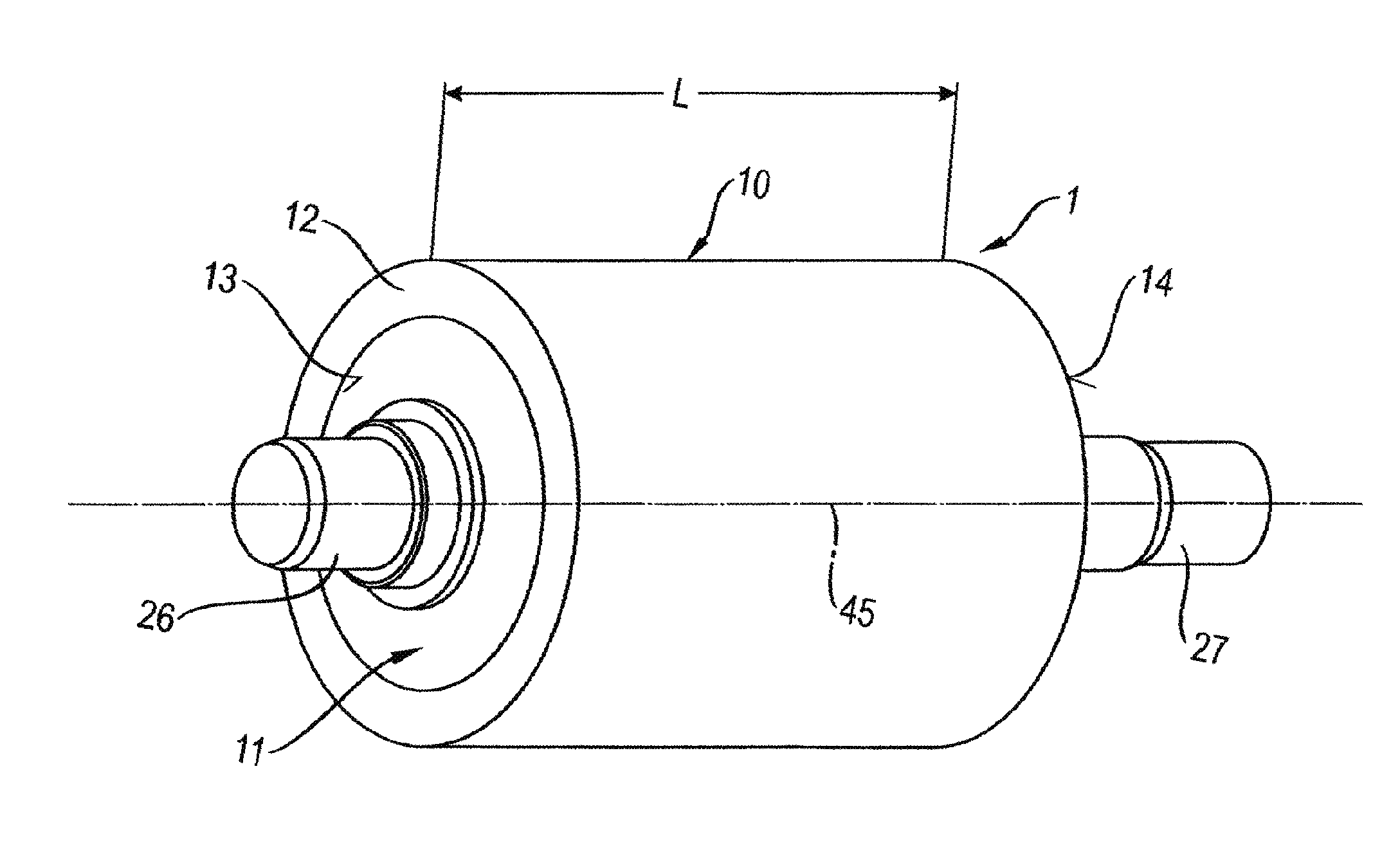 Guide Roller Of A Pair Of Feed Rollers Of A Granulating Device