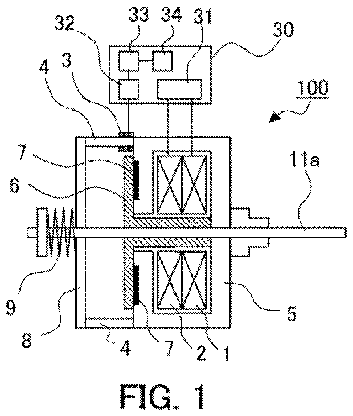 Electromagnetically moving device