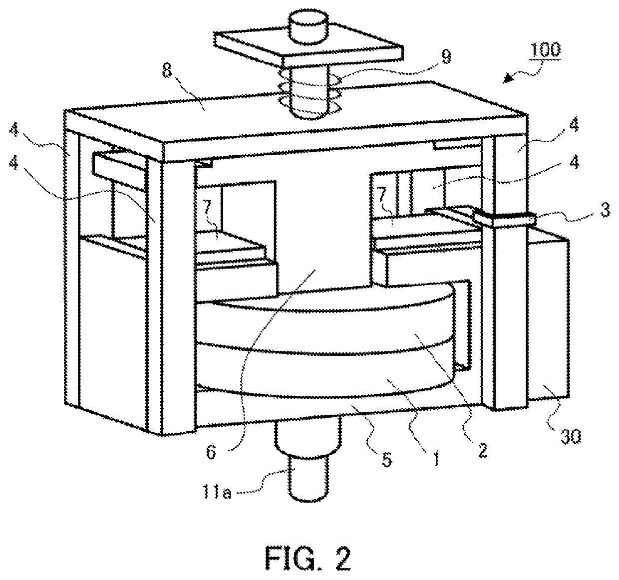 Electromagnetically moving device