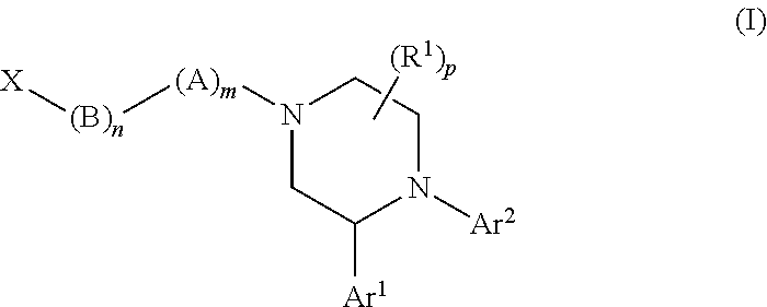 Substituted piperazines as CB1 antagonists