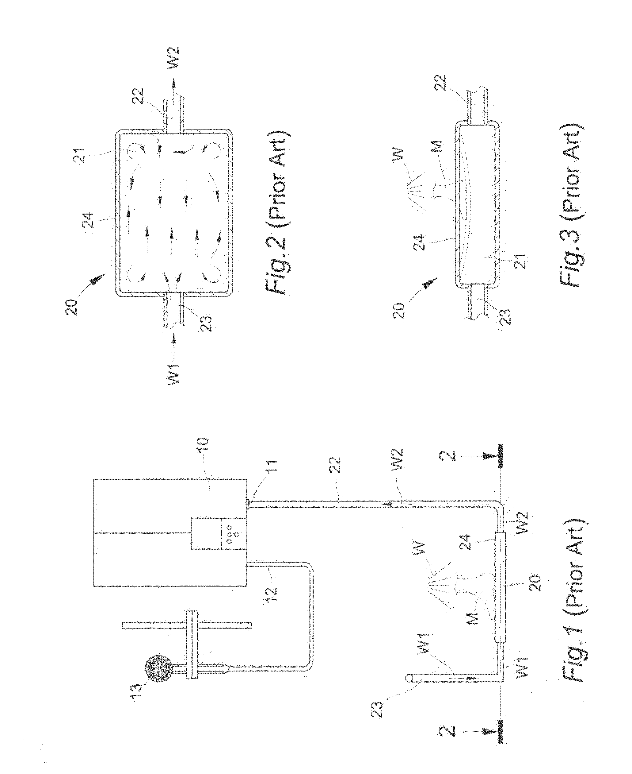 Heat exchanger for bathing shower