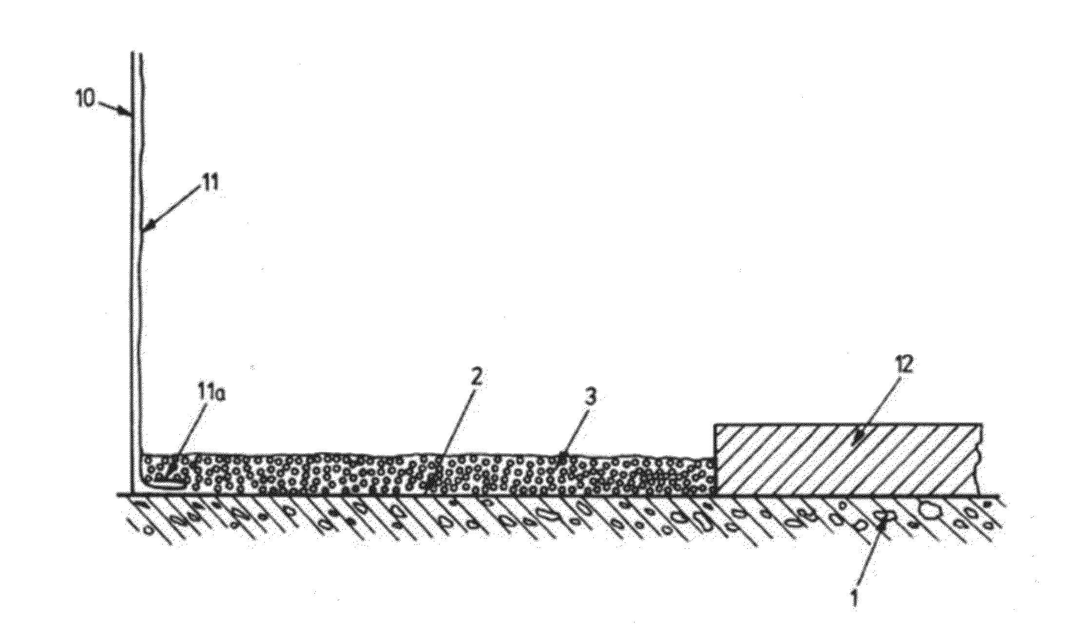 Radiation absorbing composition