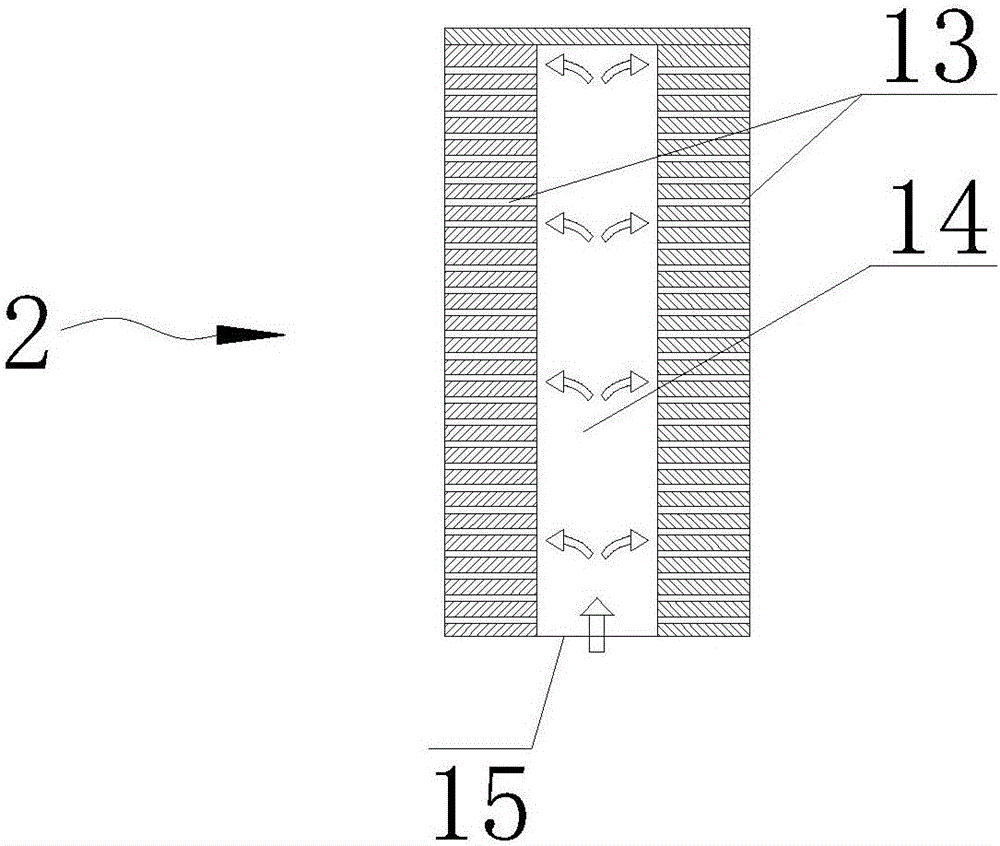 Endovenous oxygen transporting device and oxygen transporting method