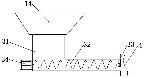 High-temperature calcining and grinding integrated machine for metal-acetylacetone complexes