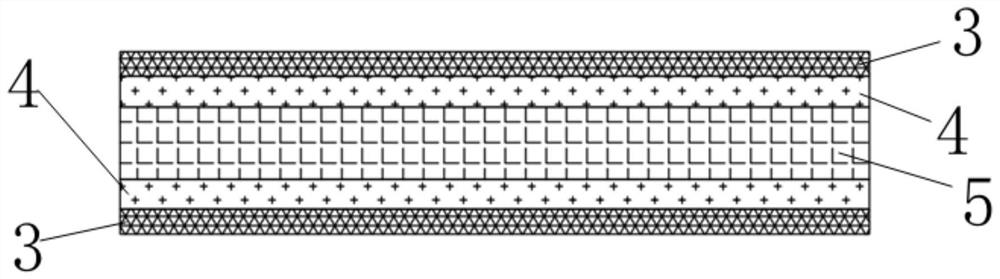 Fuel cell metal polar plate lubricating and stamping method and polar plate workpiece