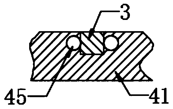 A construction robot arm attachment device