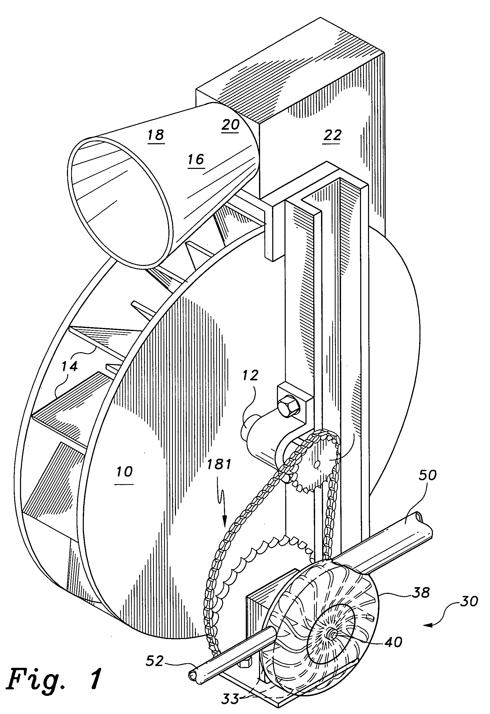 Waterwheel powered air delivery device