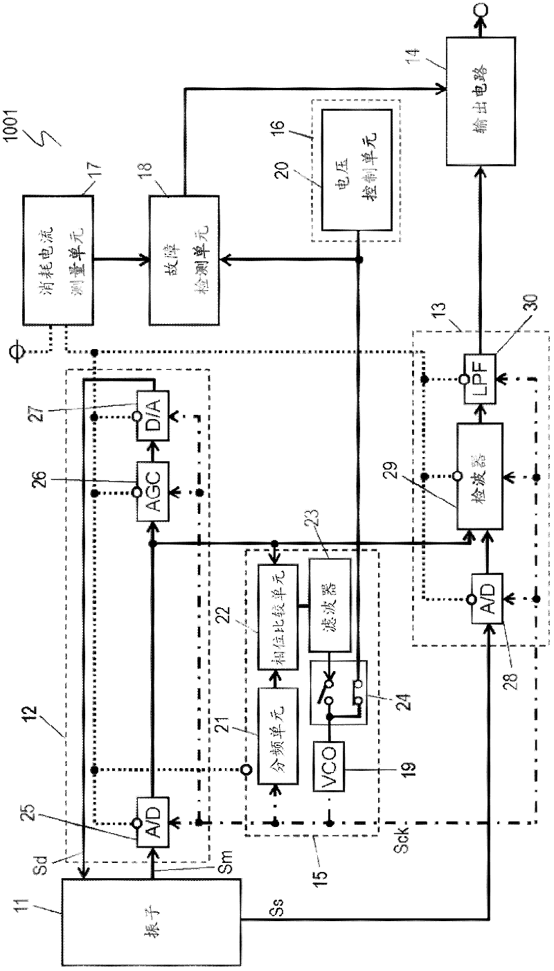 Electronic part and method of detecting faults therein