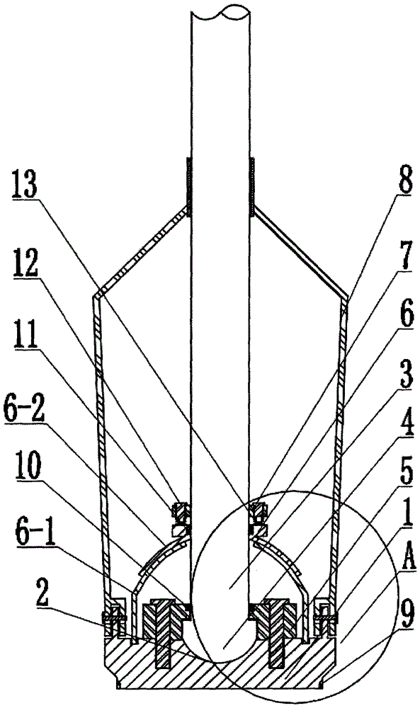 Self-adjusting lower valve head of crushed coal pressurized gasifier ash lock