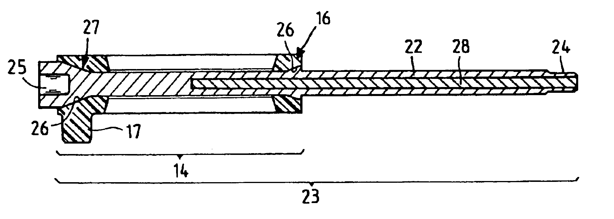 Control valve assembly of valve assembly-injection-molded control valves or modules