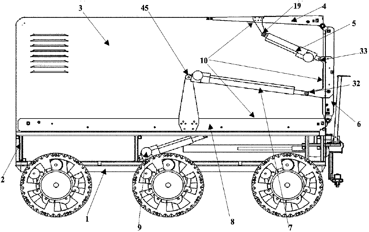 Rescue robot accommodating system