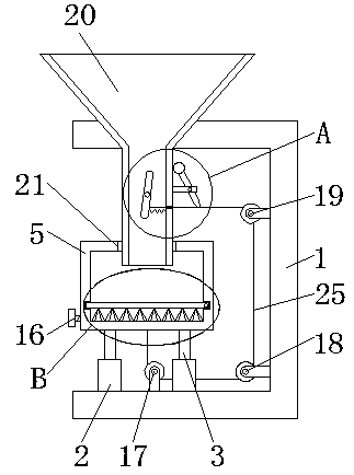 Feeding device for livestock breeding