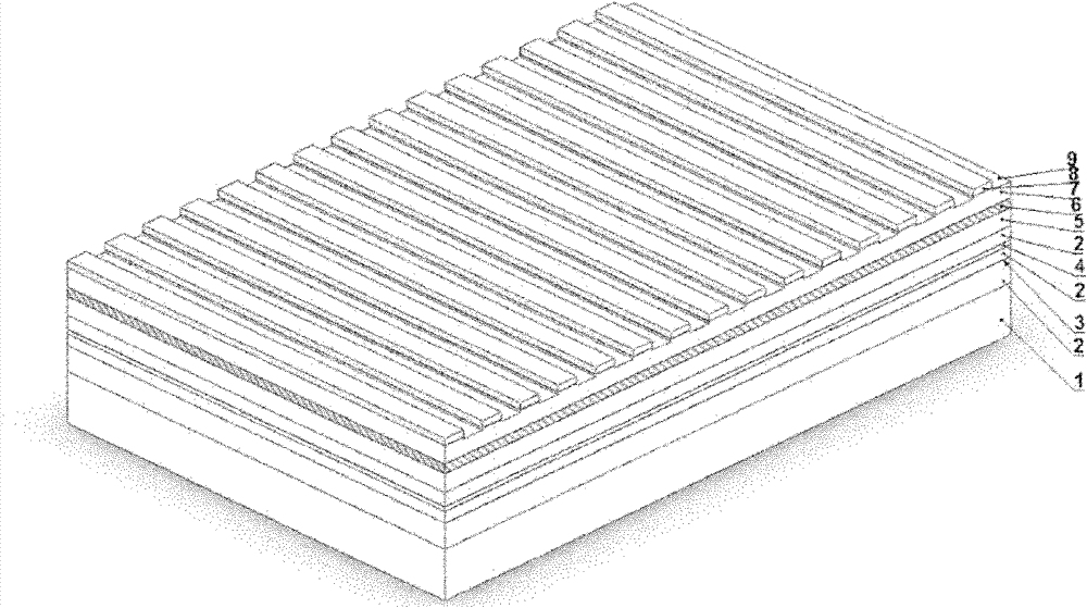 Method for manufacturing laser chip for natural gas detection