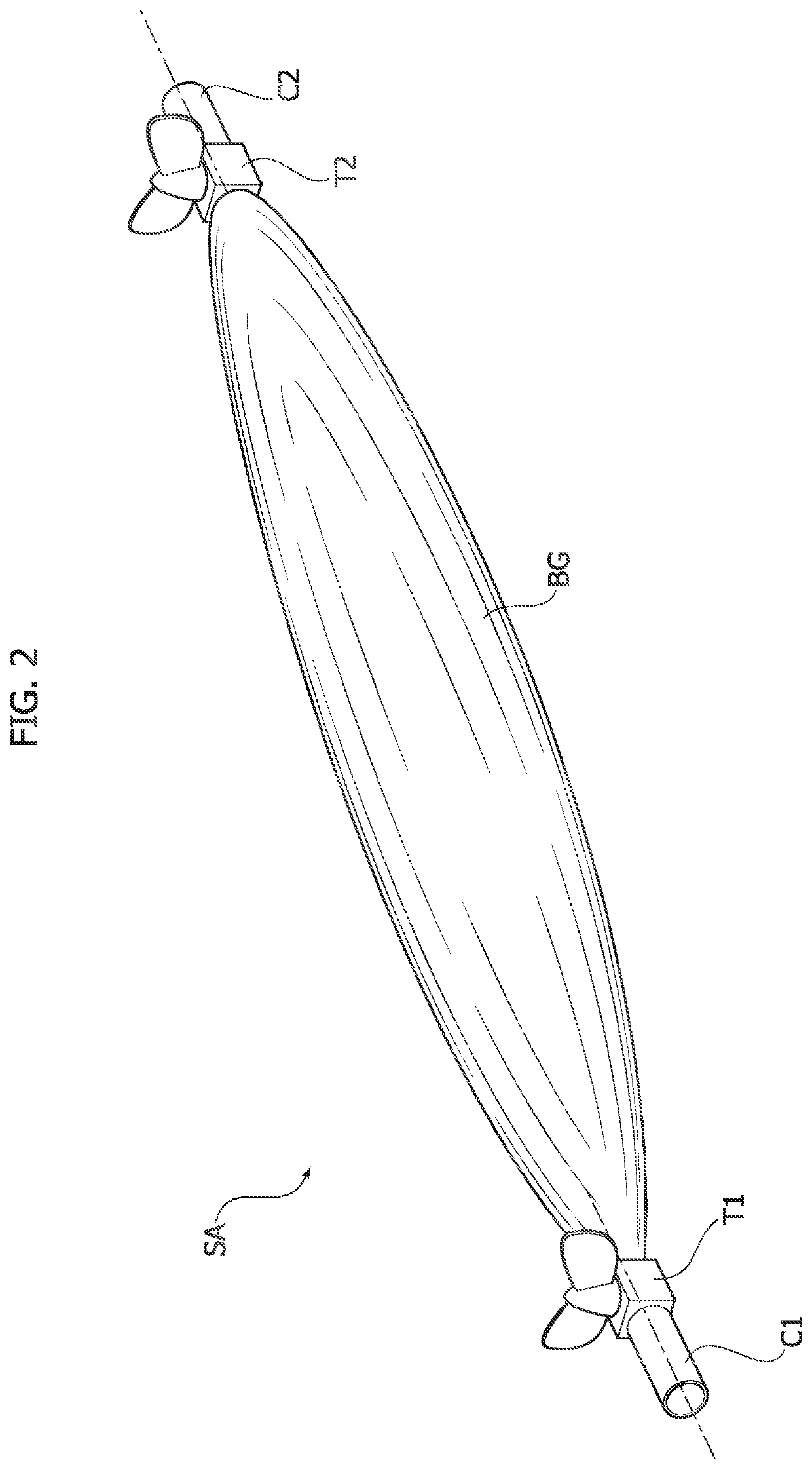 Apparatus for storing a sample of human breath, and corresponding method for storing a sample of human breath