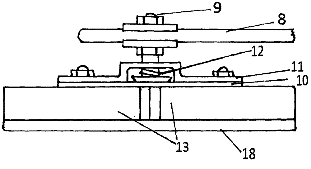 Rigid blocking type hernia rehabilitation apparatus