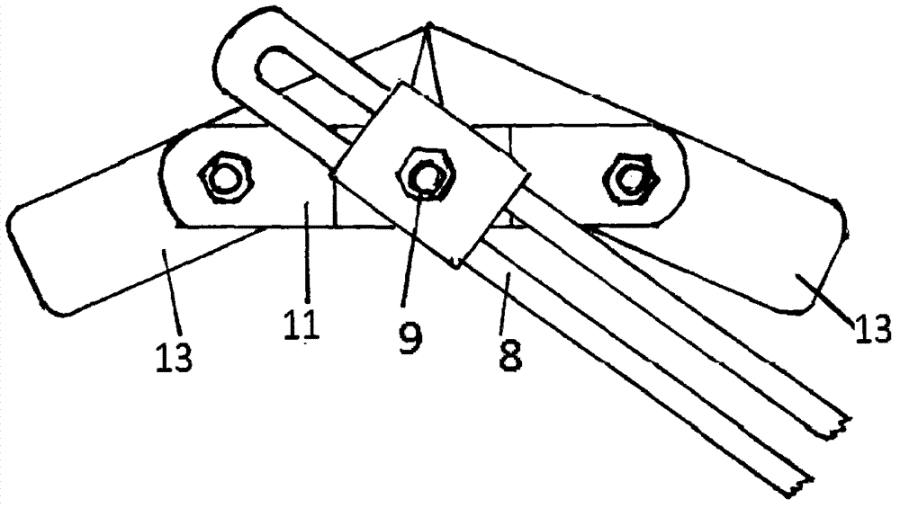 Rigid blocking type hernia rehabilitation apparatus