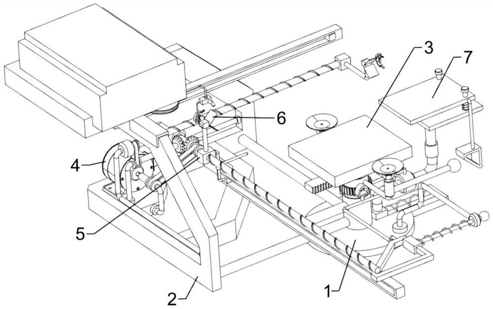 An anti-dust grinding device for the production of lamp diffuser plates