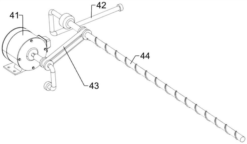 An anti-dust grinding device for the production of lamp diffuser plates