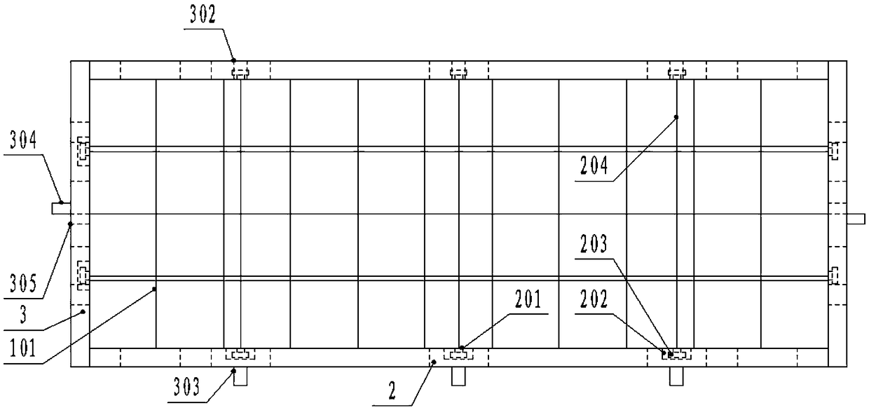 Method for planting lotus roots in shallow lake