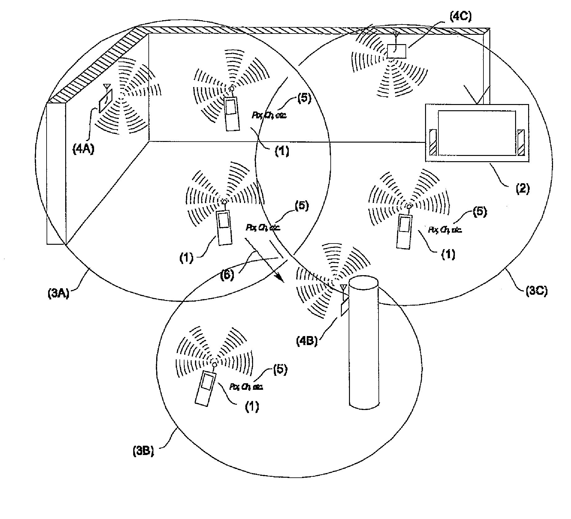 Photonic cell control device and method for ultra-wideband (UWB) transmitters/receivers