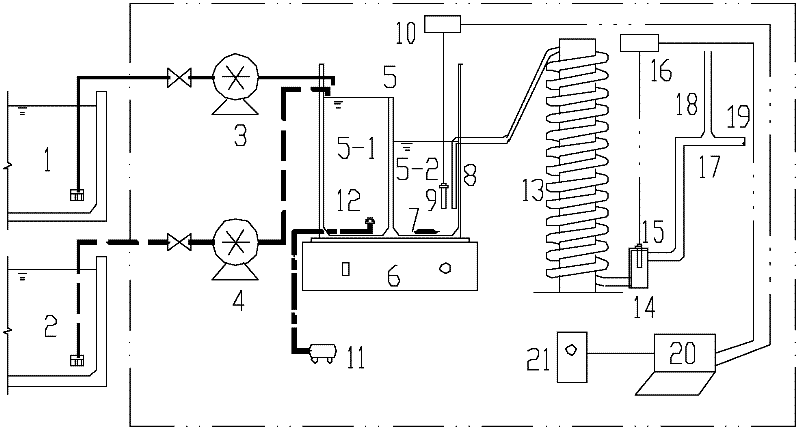 System and method for monitoring municipal saprobia inhibitive ability in real time based on oxygen uptake rate (OUR)