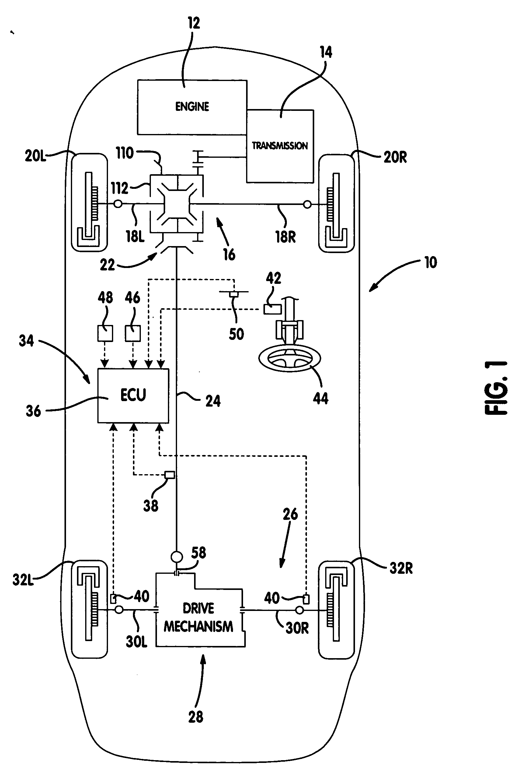 Torque vectoring axle assembly