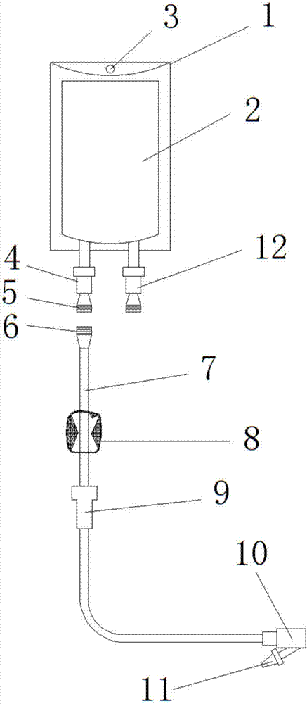 Needle-less infusion instrument