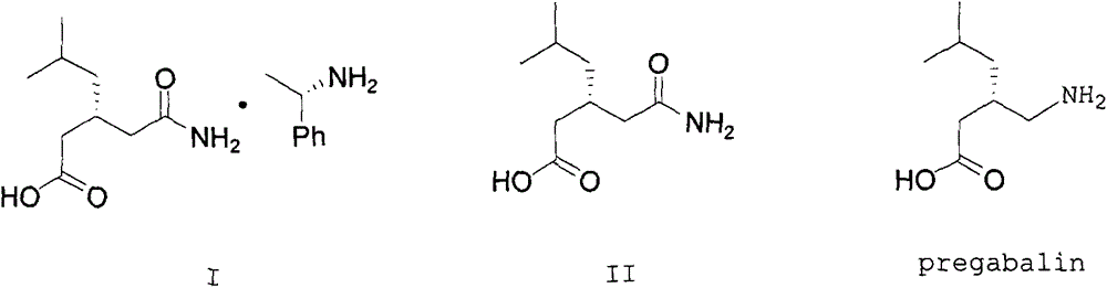 Nesting method for pregabalin intermediate mother liquor