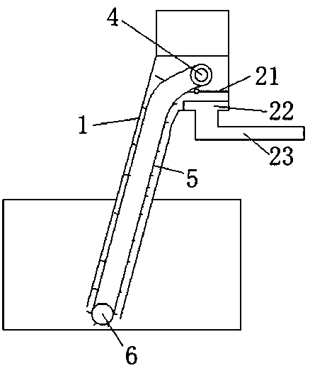 Rotary grillage machine