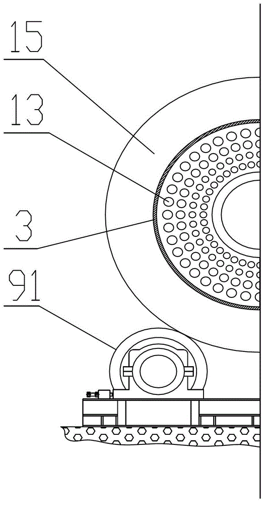 Steam calcining furnace under pressure