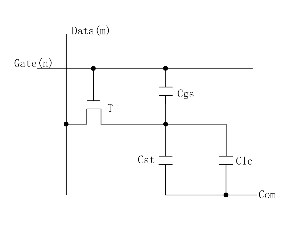 Common circuit for goa test and eliminating power-off residual images