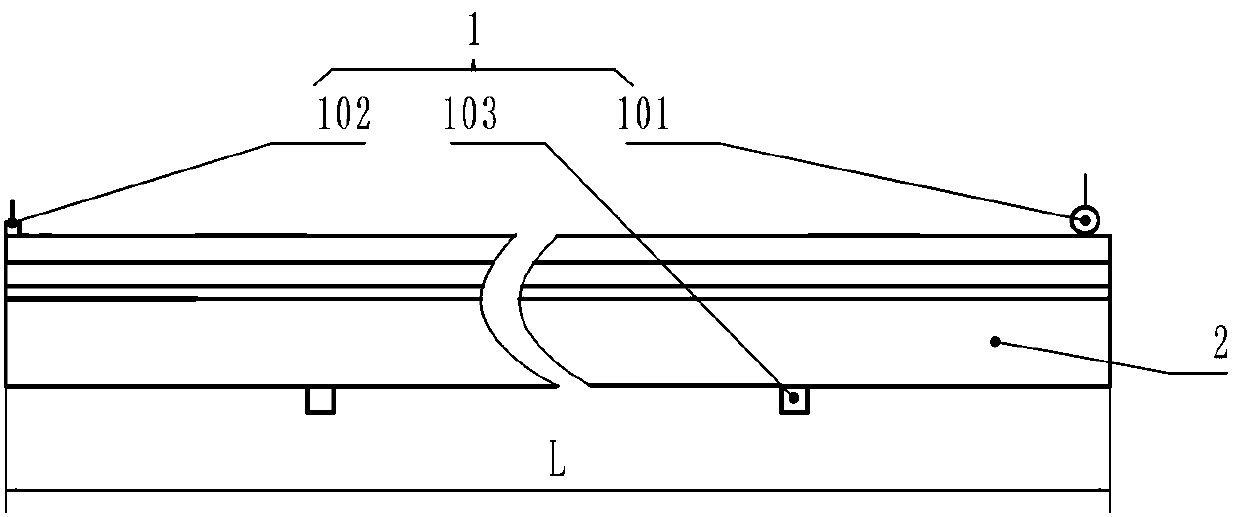 Steel girder vibration aging method for steel structure bridges