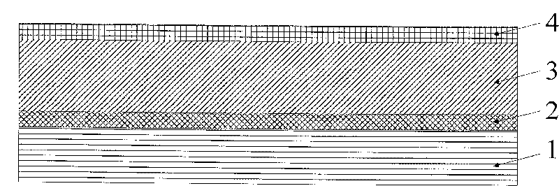 Method for producing semiconductor imaging sensor by organic coating