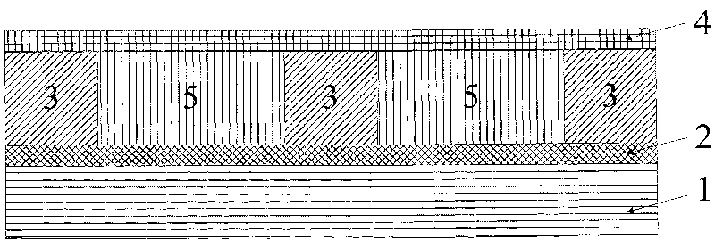 Method for producing semiconductor imaging sensor by organic coating