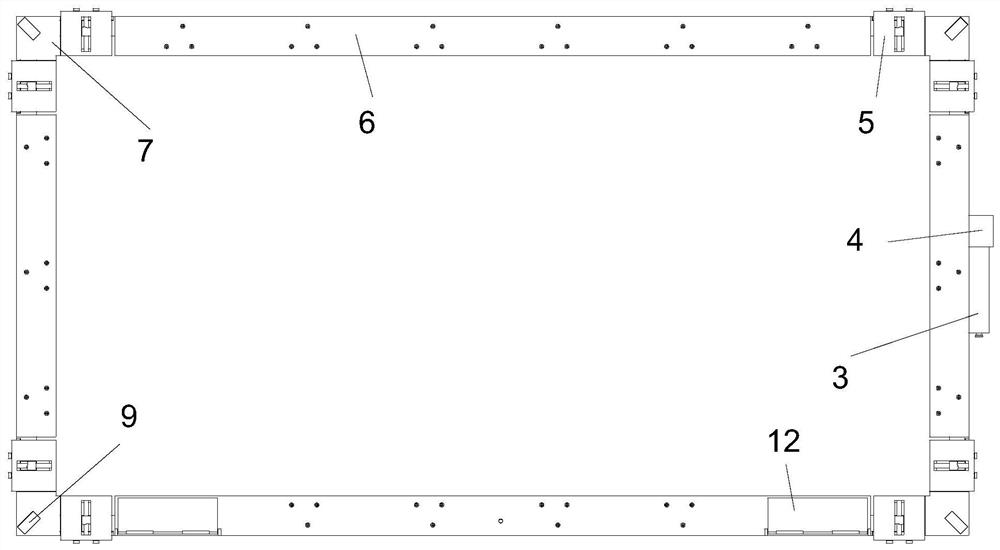 Dry-wet dual-purpose flow-guiding and dust-removing device of blackboard for English teaching