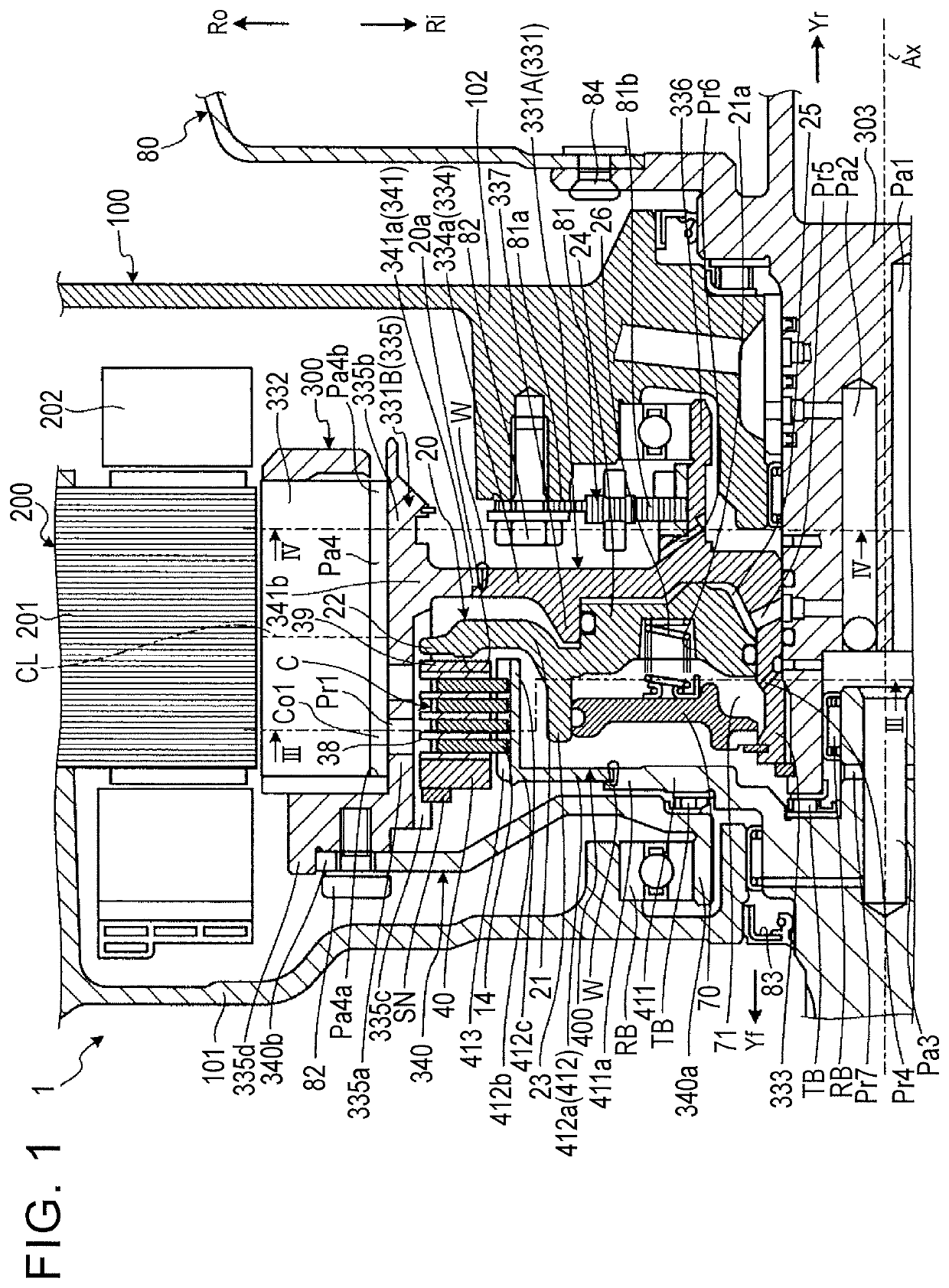 Rotating electric machine