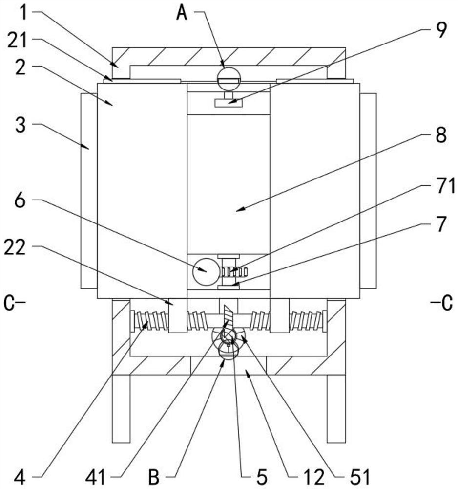 Adjustable environmental control electric control cabinet