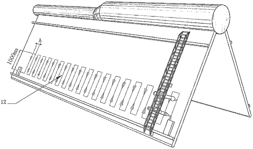 Direct air-cooled condenser temperature online monitoring system and method