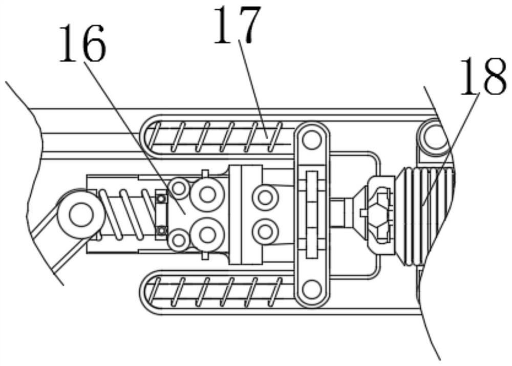 Device for automatically scraping ramie skin and preventing green peels from influencing processing effect