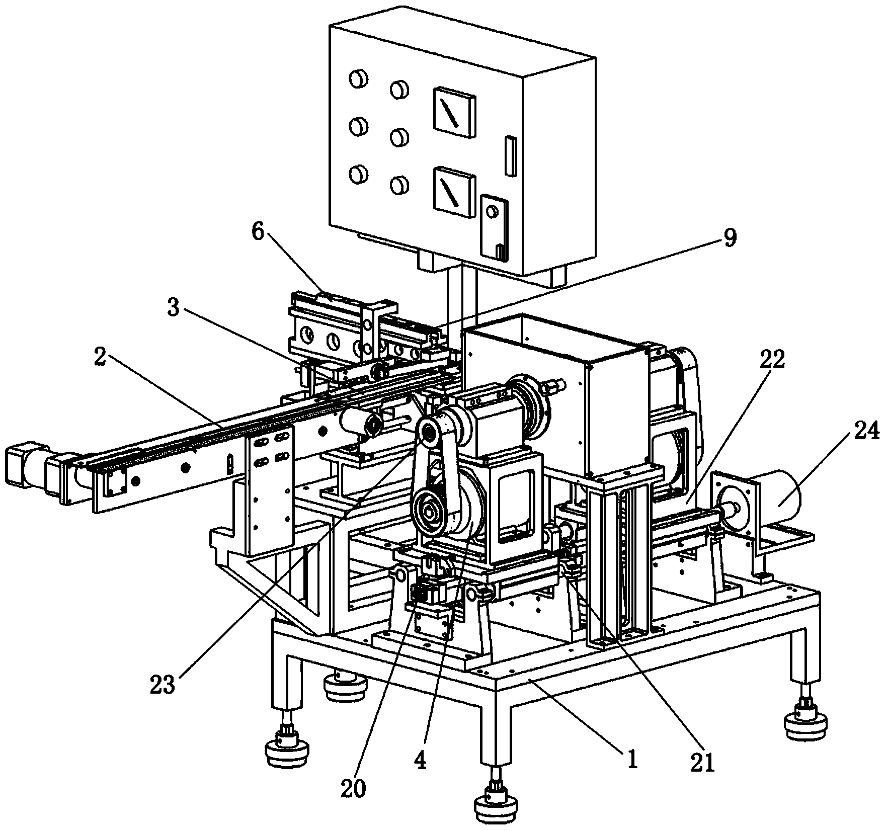 Shaft height grinding machine