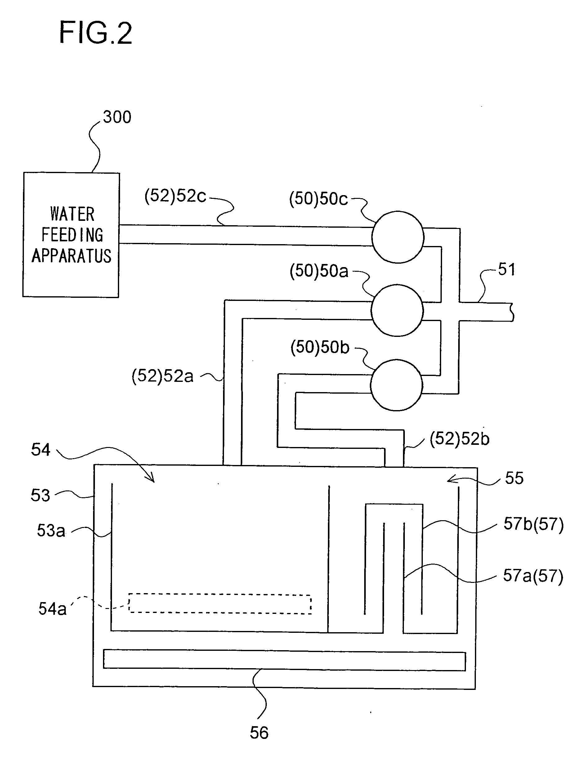 Water supply device, water supply method, and washing machine having water supply device