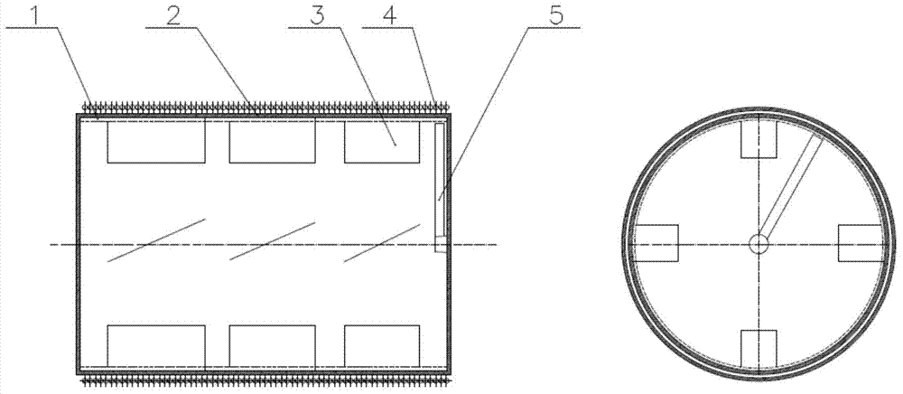 Curing device component for wheat aleurone layer contents