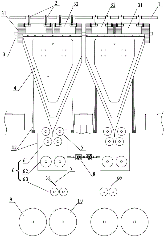 Goss n90 printable wide and narrow newspaper transformation method and printable wide and narrow newspaper double width rotary machine