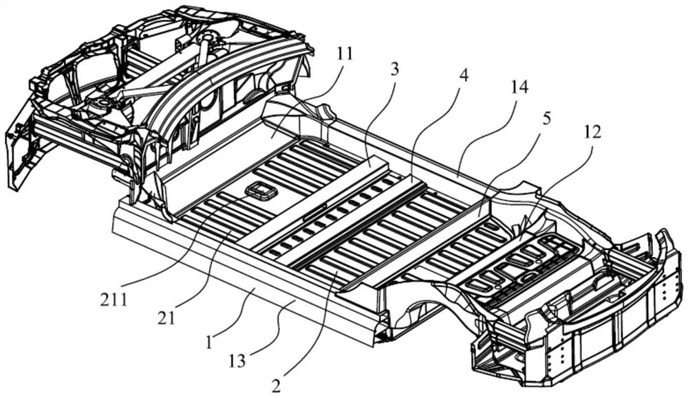 Body structure and automobile